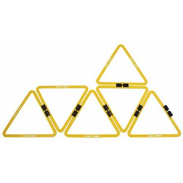 Triangle Ring agility prekážka žltá varianta 43057