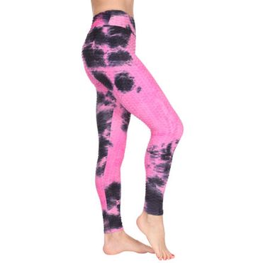 Yoga Color športové legíny ružová veľkosť oblečenia S